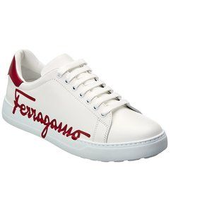 Salvatore Ferragamo Naruto Leather Sneaker